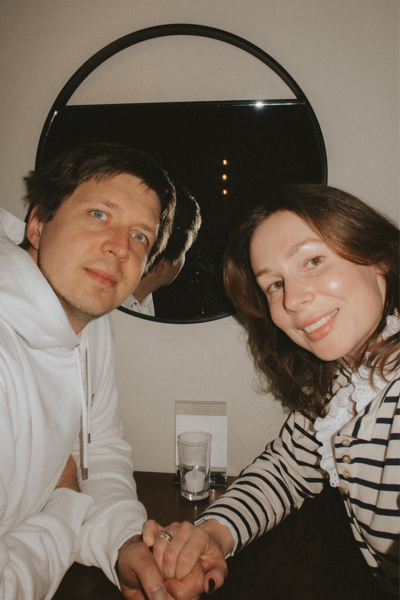 Thursday night out ♥️ 
My hubby got an early Valentine’s Gift 🎁 this cute hoodie and he had to wear it immediately! I was actually pretty happy because we had matching outfits (but not too much). Take a look at other hoodies from Gant - some of them are on sale! Makes a great gift 🎁♥️

#LTKGiftGuide #LTKstyletip #LTKSeasonal