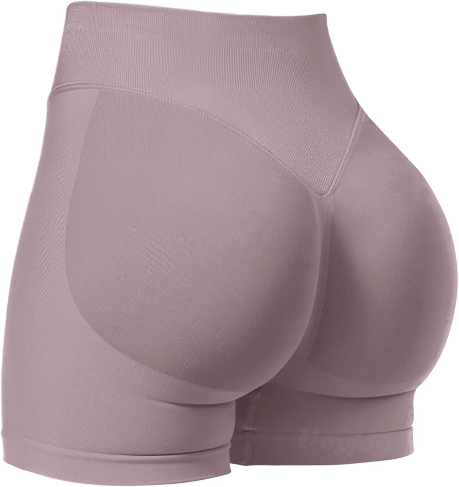 VOYJOY Women Workout Impact Shorts 2.5"/ 3.6"/ 4.5"/ 6" Scrunch Butt Lifting Gym Seamless Booty B... | Amazon (US)