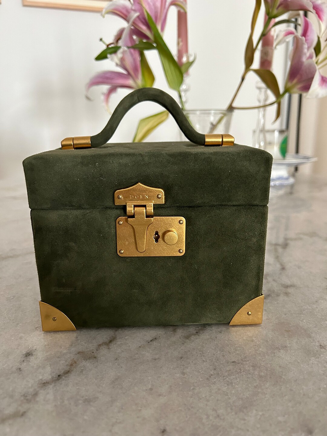 Suede Box Bag - Etsy | Etsy (US)