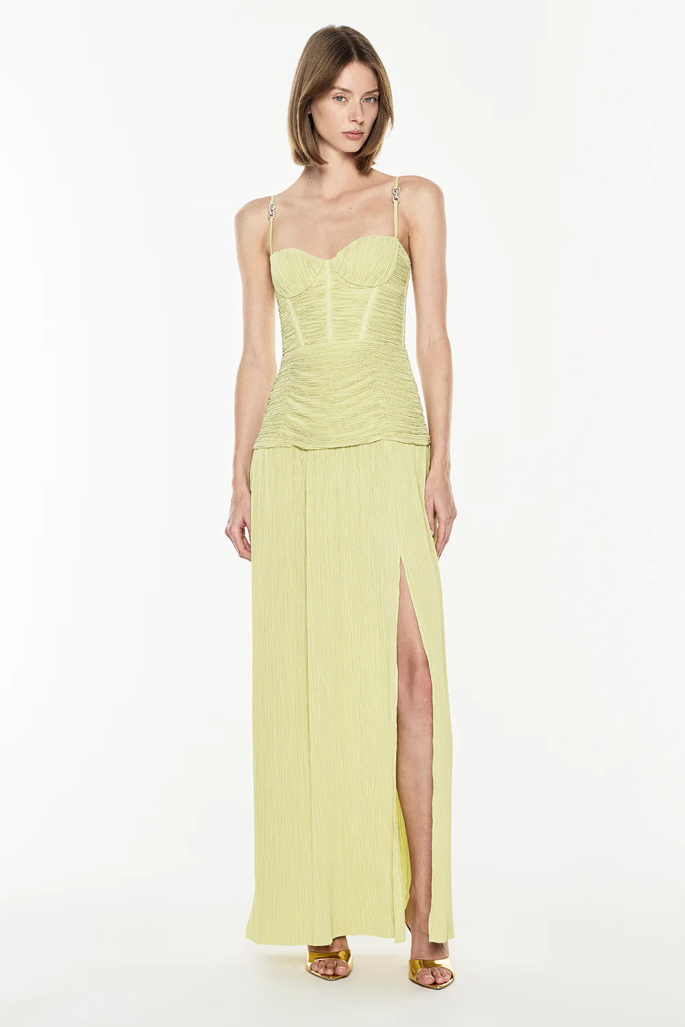 Double Time Pleat Dress | MANNING CARTELL