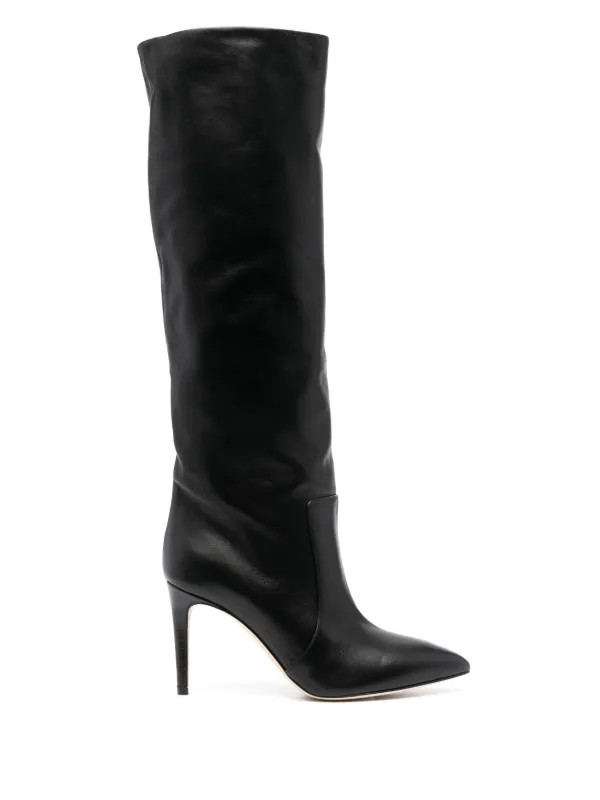 Stiletto 85mm leather boots | Farfetch Global