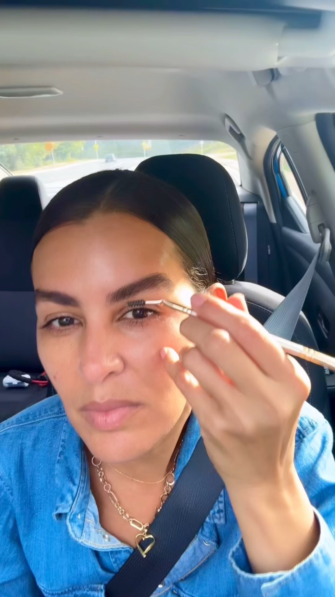 Natural no makeup makeup! 
Blush in color roly poly rosy.
Lipliner in color : deep taupe
Lipgloss in color: toffee pink shimmer


#LTKBeauty #LTKFindsUnder50 #LTKOver40