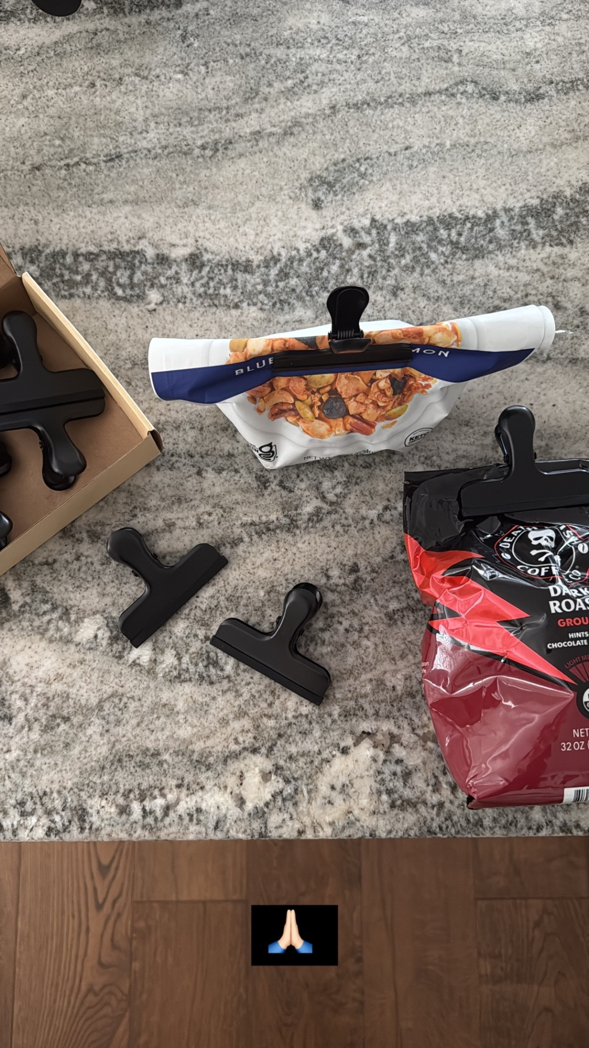 Cohesive bag clips are the little things in life that make me happy. ☺️