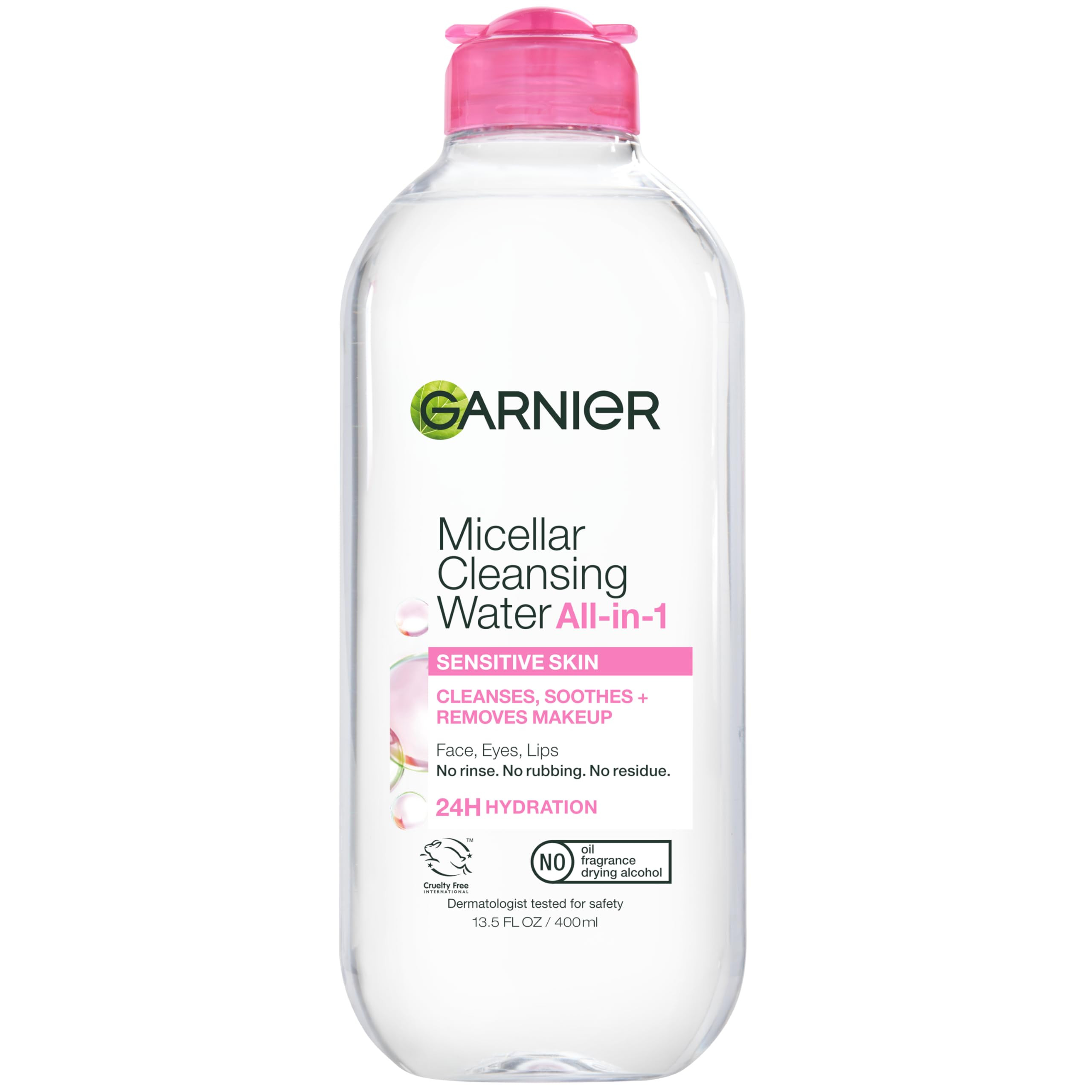 Garnier Micellar Water, Hydrating Facial Cleanser & Makeup Remover, Suitable for Sensitive Skin, ... | Amazon (US)
