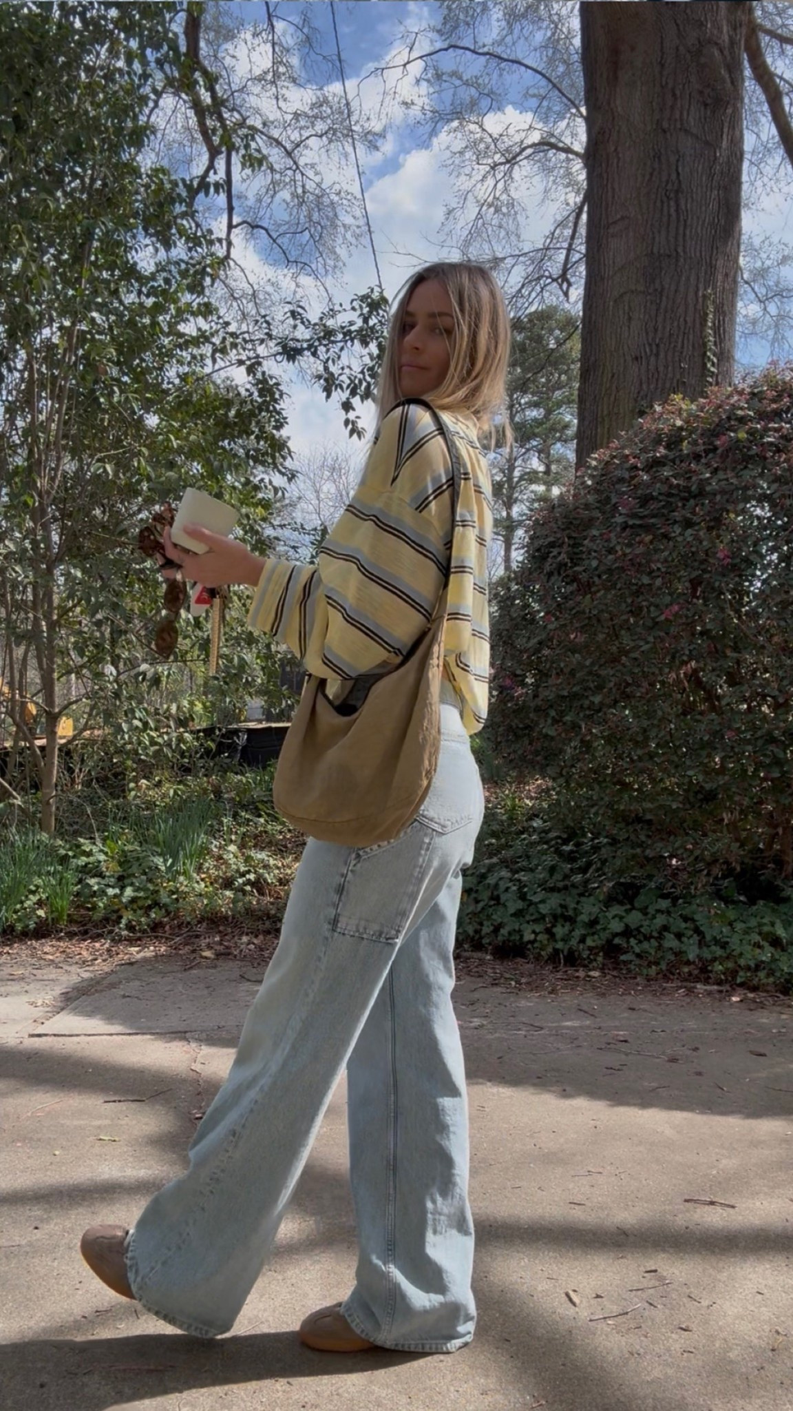 this shirt is perfection for spring 
wearing a small 🌼👏✨

#LTKootd #LTKSpringSale #LTKmomlife