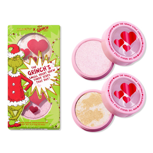 ColourPop x The Grinch Change of Heart Super Shock Highlighter Kit | Ulta
