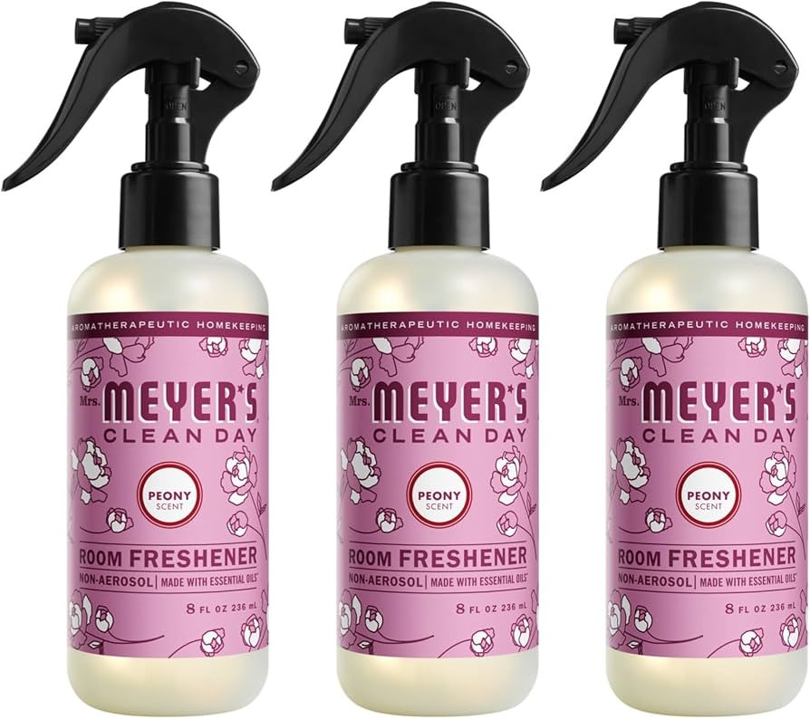 Mrs. Meyer's Room and Air Freshener Spray, Non-Aerosol Spray Bottle Infused with Essential Oils, ... | Amazon (US)
