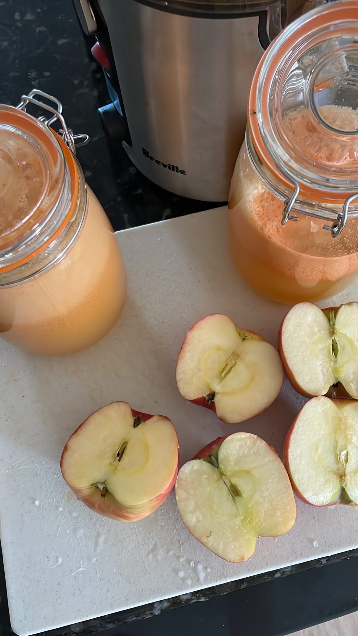 This #breville juicer has been working incredibly for the past nine years. Got it as a gift when I got engaged and it’s been juicing faithfully. Every kitchen must have 👍 ￼

Breville, juicer, vitamins, immunity, health, wellness 

#LTKmorningroutine #LTKmomlife #LTKHome