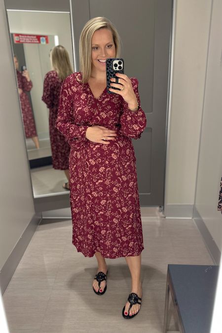New fall dress from Target!! This is perfect for a casual day at work or will be perfect with boots when the weather gets a little cooler!  I’m 23 weeks pregnant and wear my pre-pregnancy size of small. 

Fall outfit, work outfit, teacher outfit, Target, Target style, fall dress, maternity 

#LTKbump #LTKFind #LTKworkwear