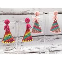 Party Hat Earrings | Its My Birthday Time To Celebrate Celebration Girl Squad | Etsy (US)