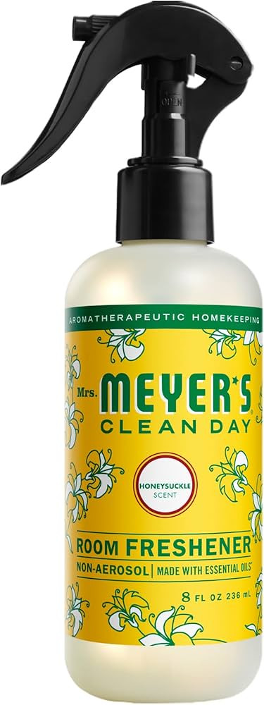 MRS. MEYER'S CLEAN DAY Room and Air Freshener Spray, Non-Aerosol Spray Bottle Infused with Essent... | Amazon (US)