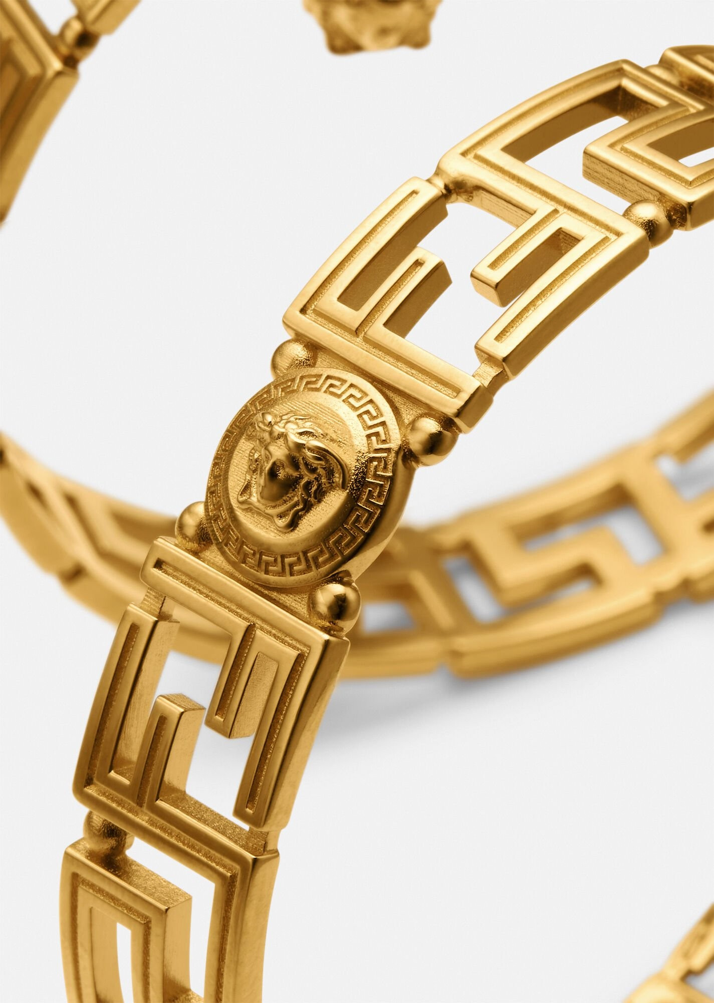 Versace Fendace Hoop Earrings for Women | US Online Store | Versace (US)