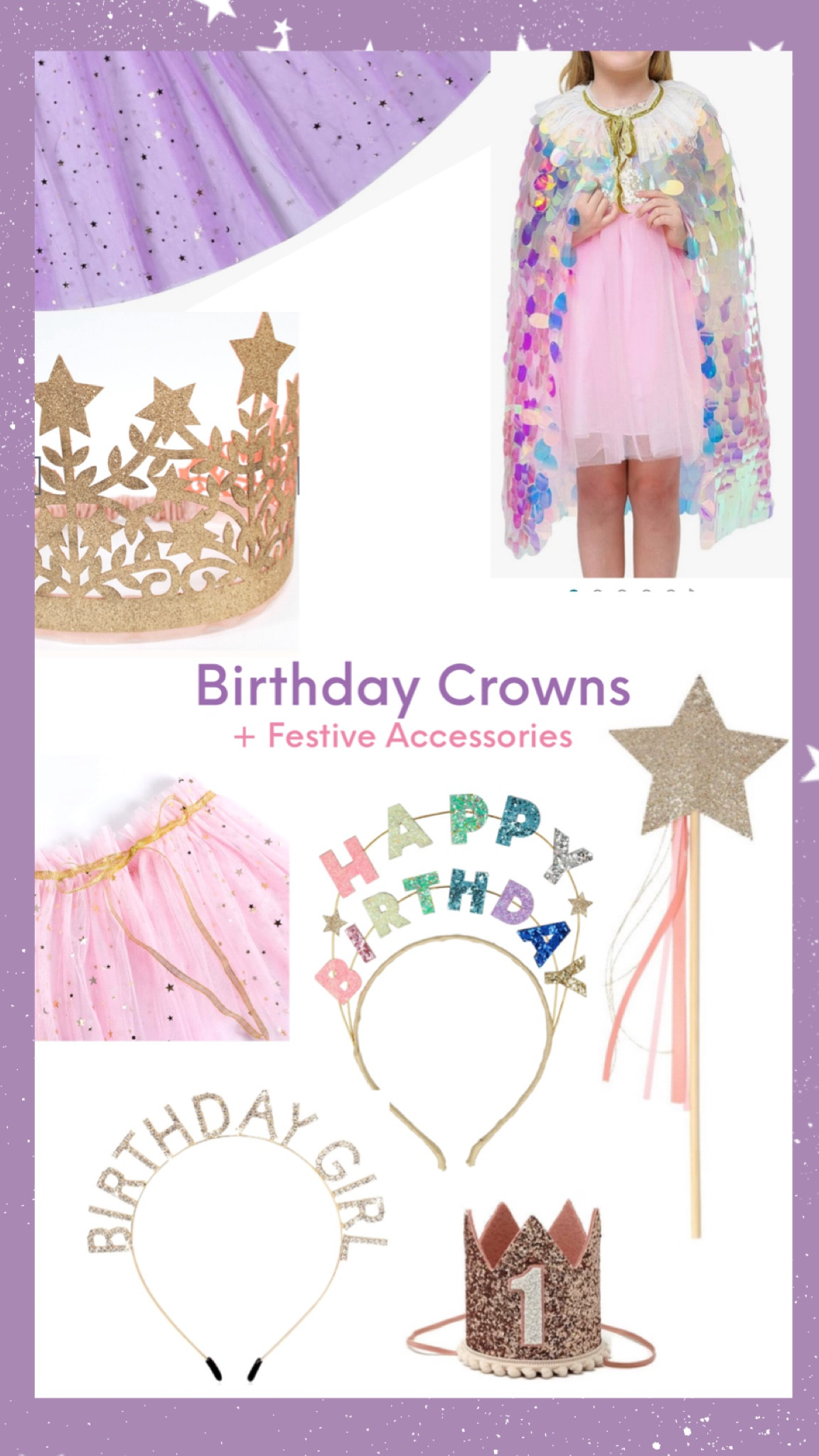 My girls Birthday crowns from over the years 

#LTKparties #LTKkids