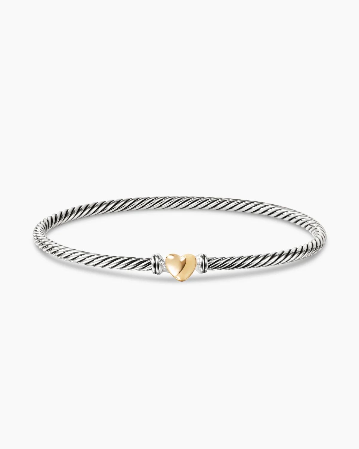 Classic Cable Heart Station Bracelet | David Yurman