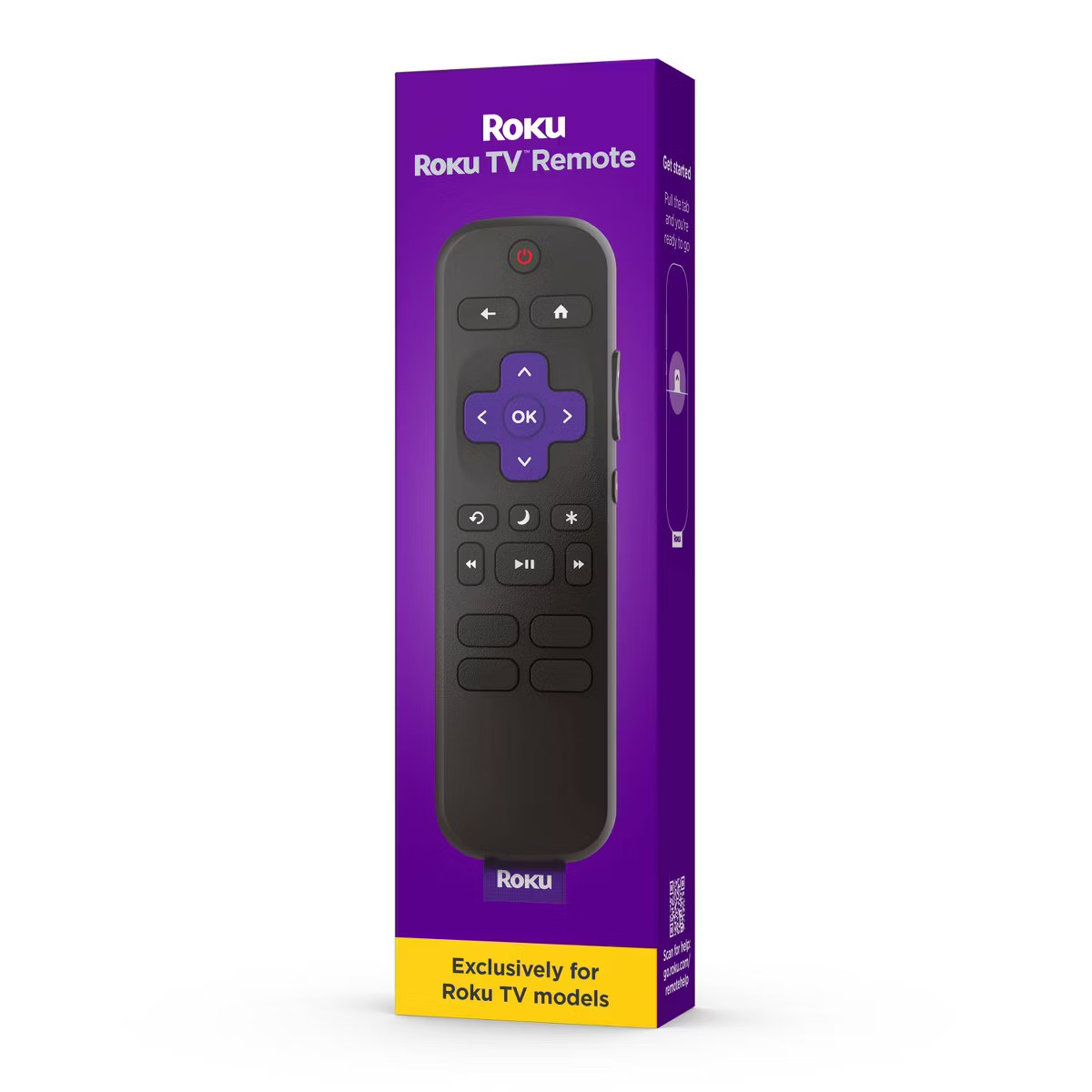 Roku Remote - TV Replacement Remote Compatible with Roku TV Models ONLY: Infrared Home Theater Ac... | Target