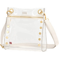 Hammitt Tony Clear Calla Lily White Brushed Gold Med | Hammitt (US)
