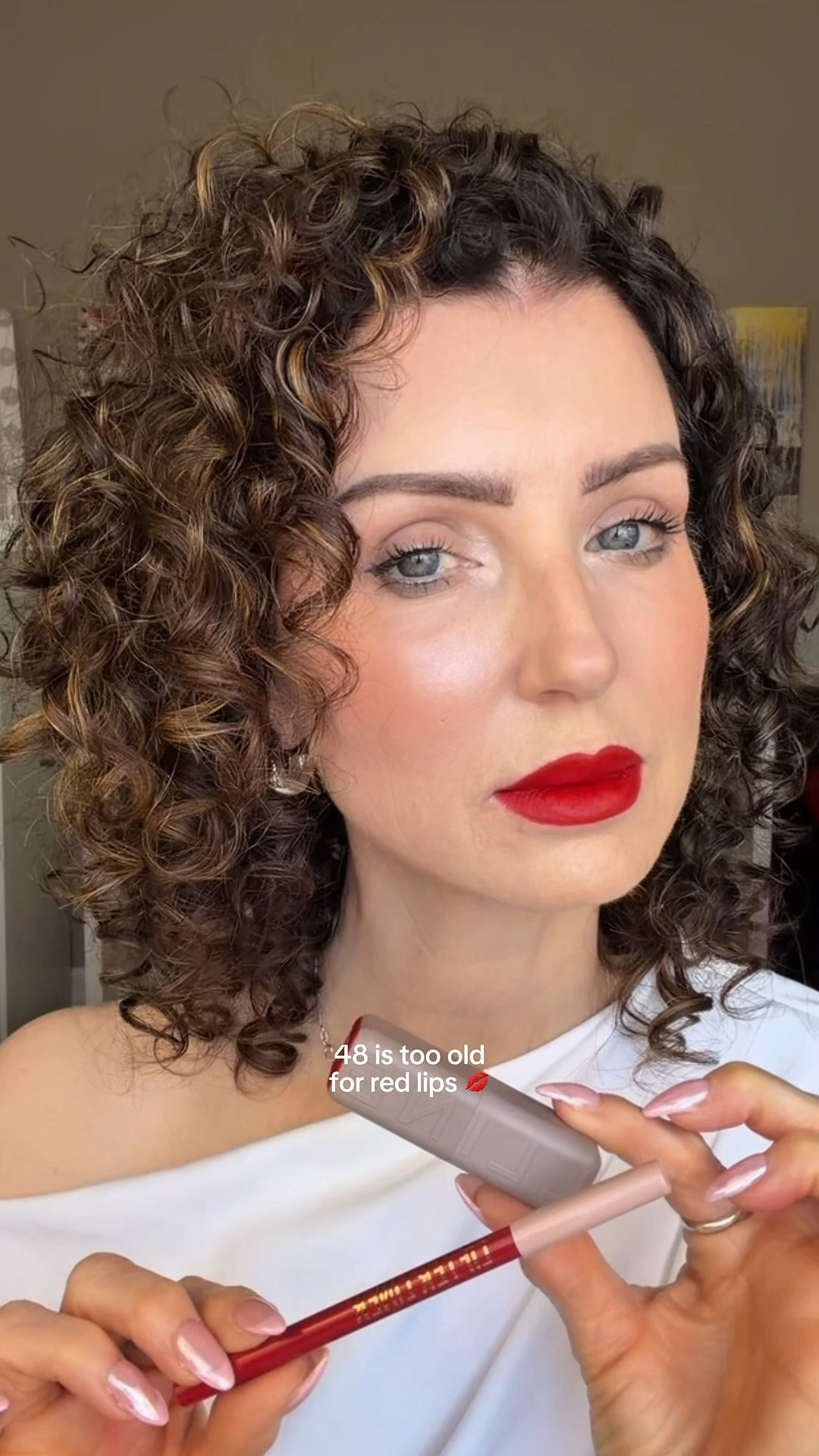 Liner in 'Main Character' Lipstick in 'Wild Card'
Wearing top in size small 

#LTKOver40 #LTKgrwm #LTKBeauty