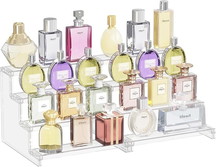 Lifewit Perfume Organizer, Bedroom Decor, Cologne Cupcake Stand, Tool-Free Assembly, Makeup Displ... | Amazon (US)