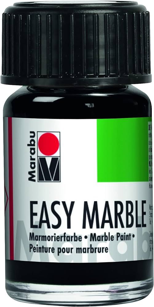 Marabu Easy Marble 073 Black 15ml | Amazon (US)