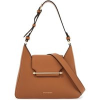 Strathberry Medium Tan Calfskin Hobo Bag Multrees | Balardi (US & Canada)