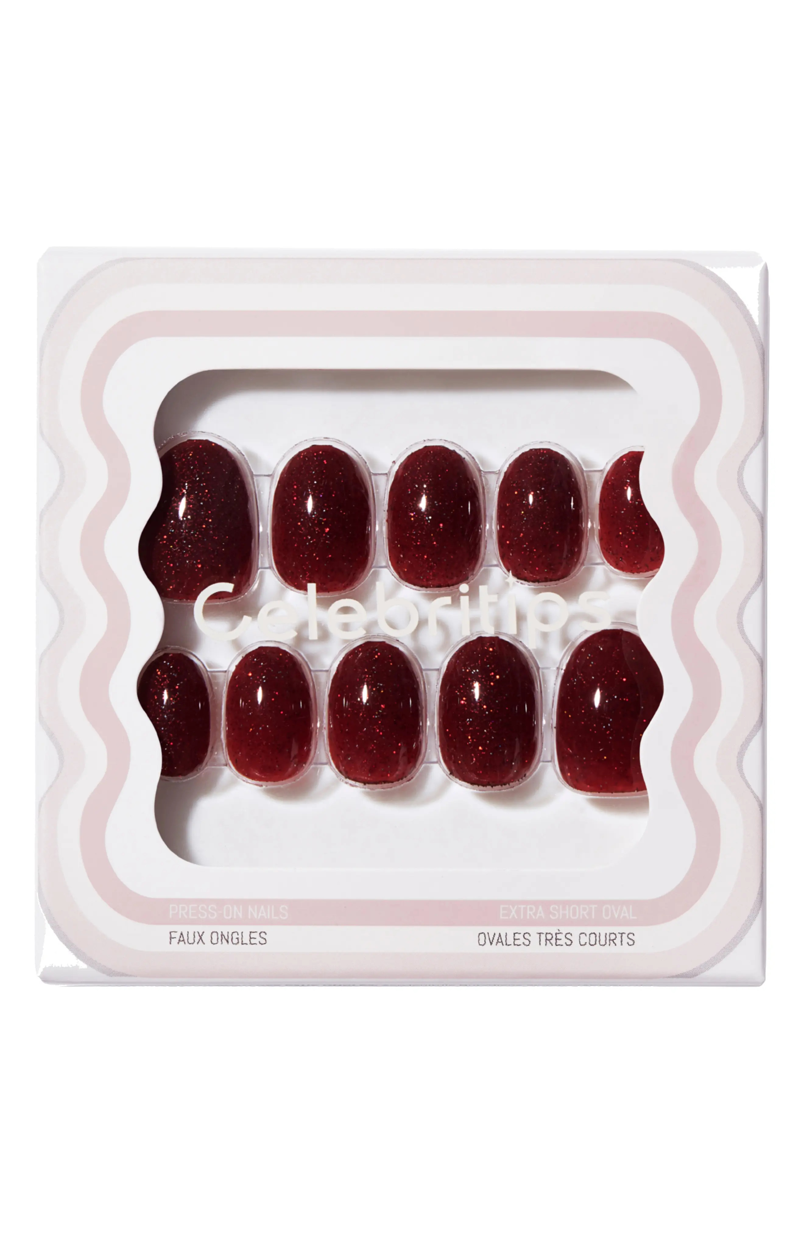 CELEBRITIPS Extra Short Oval Press-On Nails (Women) | Nordstrom | Nordstrom