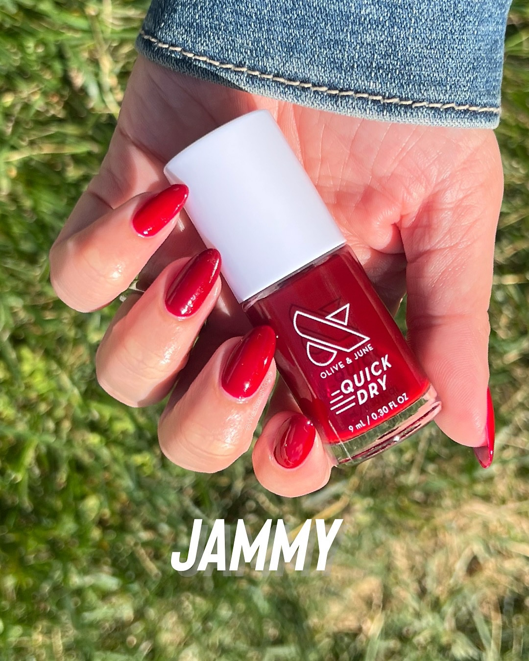 Meet Jammy, a sheer cabernet jelly from @oliveandjune’s Fall/Winter Quick Dry collection 🍷 

Think Garnet Glass but Quick Dry! 🤩 Two coats are sheer but rich, and three coats build it up to a glossy, more opaque wine shade. Perfect for fall layering and glassy vibes with a bouncy finish. 

Note that I’m wearing three coats on my ring finger, to show how it deepens with each coat. ♥️

Would you wear this solo, or layered over or under something else? 🥰

💸 Save on your first O&J System with CARINA20. Link in bio 💕

#oliveandjune #WeekendManis #athomemani #nailpolish #nailtok #cuticlecare #longnails #nailgrowth #naturalnails #nailcare  #gelnails #fallnailinspo #fallnails #winternails #quickdrynailpolish #oliveandjunemoonlit #oliveandjunelovely #oliveandjuneroar #oliveandjunedarling #oliveandjunejammy #oliveandjunesaucy #oliveandjuneplum #oliveandjunesable #oliveandjunebunny #oliveandjuneinkling #oliveandjunemossy #oliveandjuneslate

#LTKselfcare #LTKFindsUnder50 #LTKBeauty