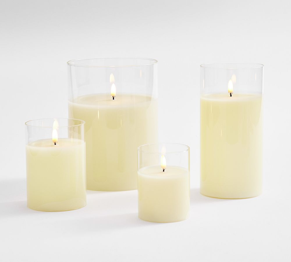 Radiance Flickering Flameless Candle | Pottery Barn (US)