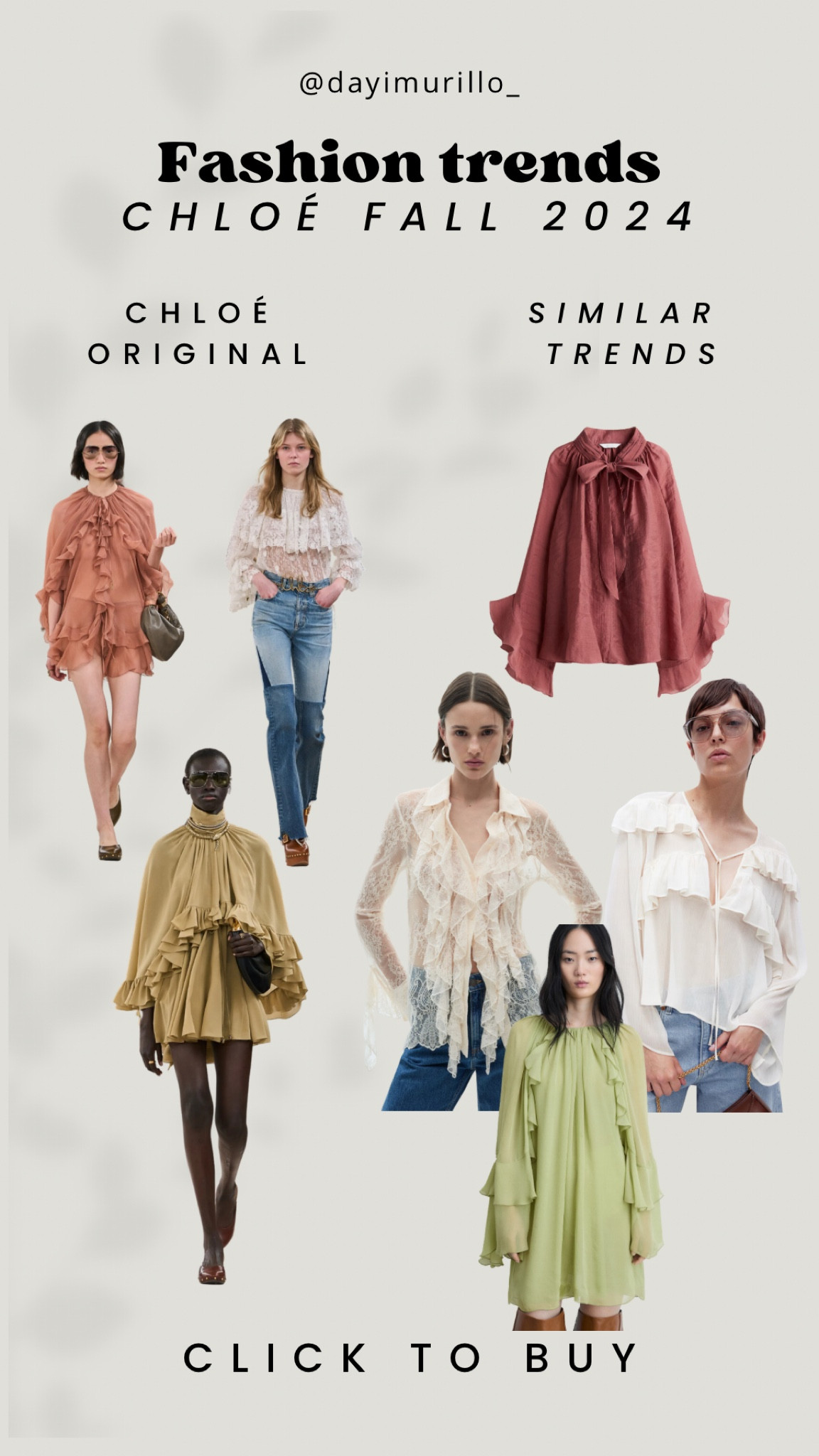 Chloé fall 2024 trends 

#LTKStyleTip #LTKSeasonal #LTKFallSale