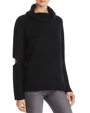 Aqua Slit Sleeve Cowl Neck Sweater - 100% Exclusive | Bloomingdale's (US)