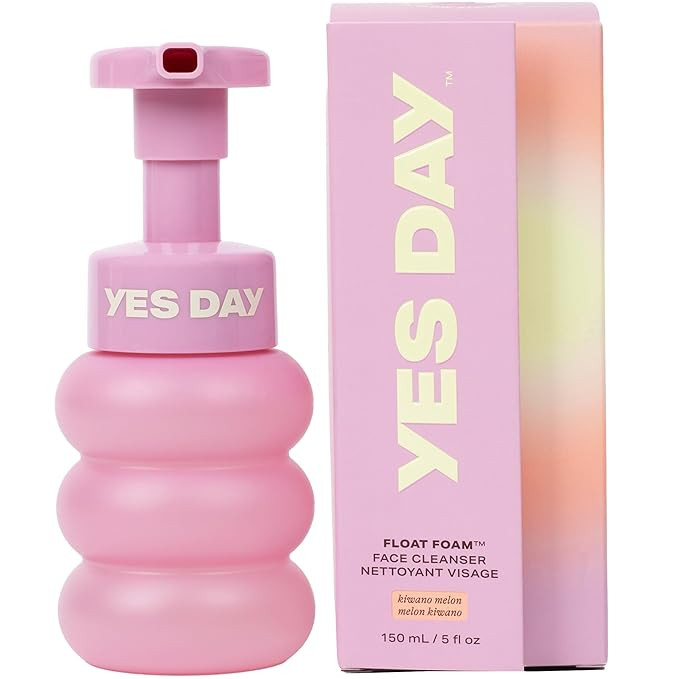 Yes Day Float Foam Face Cleanser for Teens – Gentle Foaming Face Wash for Teens & Ages 10 Up, w... | Amazon (US)