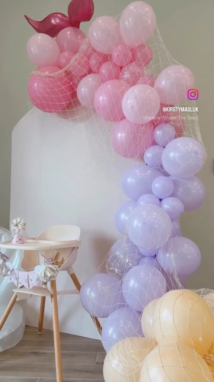 Our girl is ONEder the sea !! 🎂🧜‍♀️✨
Party details! 
#one #firstbirthday #underthesea #mermaidparty 

#LTKparties #LTKbaby