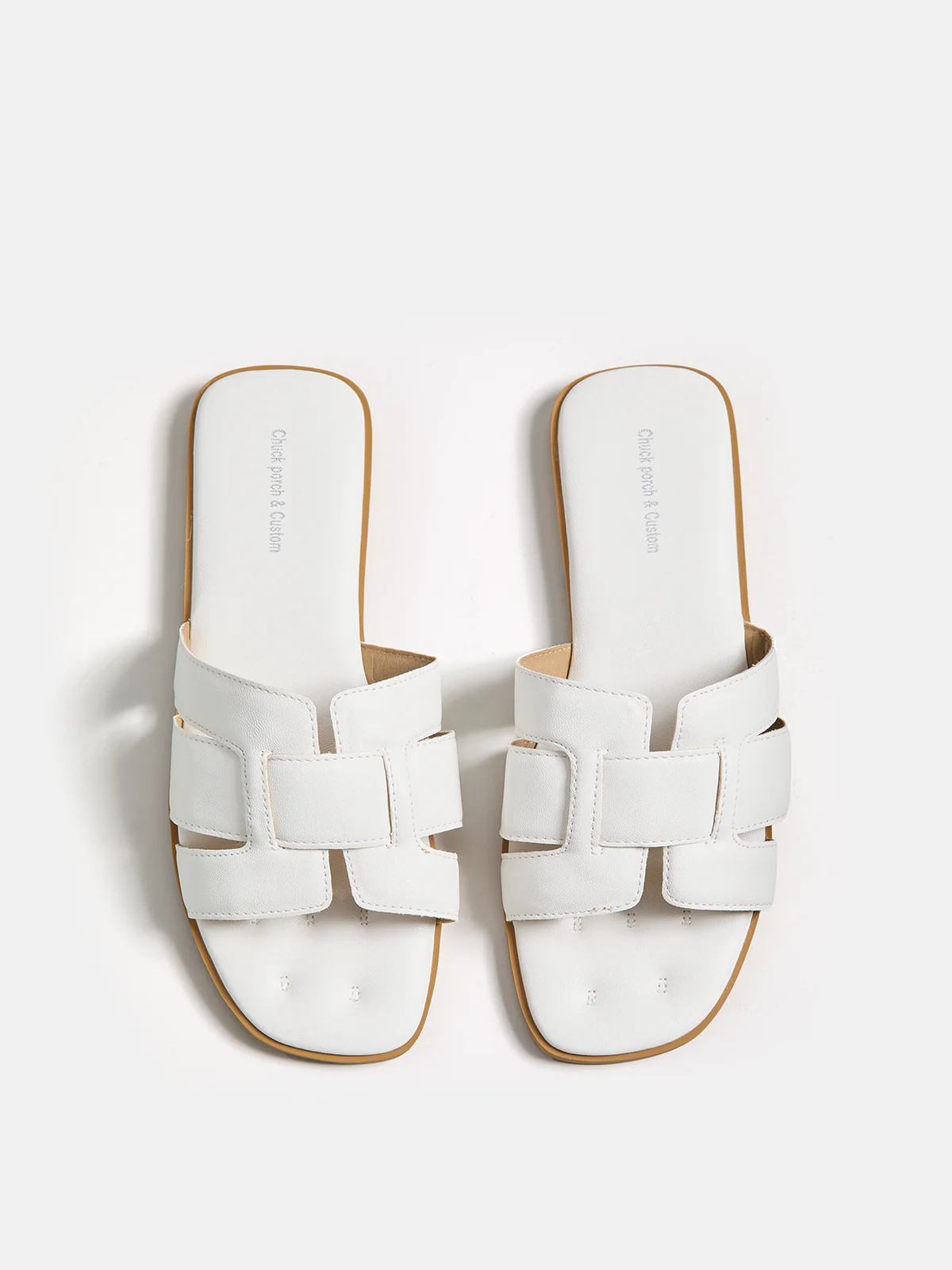 Casual Open Toe Slide Sandals | Commense