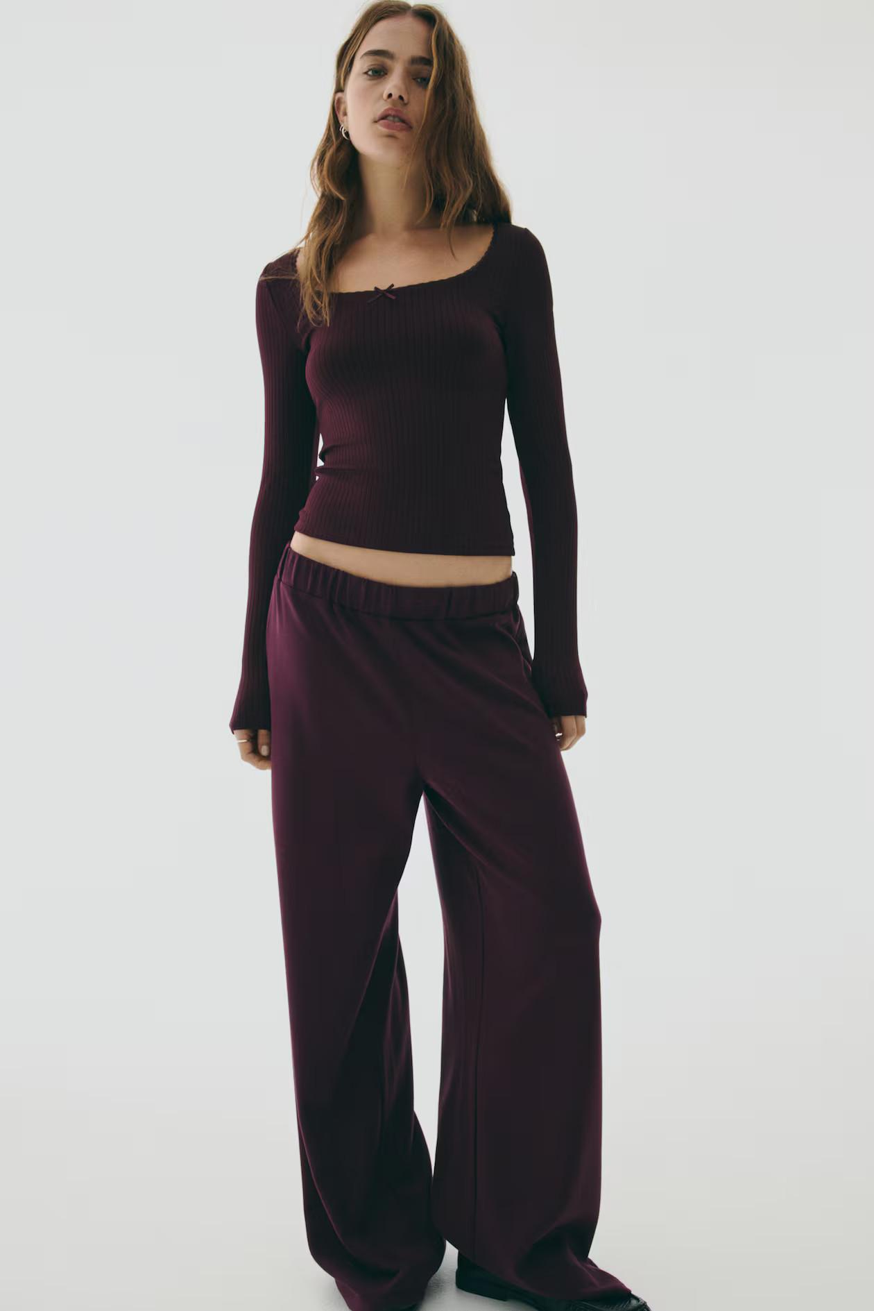 Wide pull-on trousers | H&M (UK, MY, IN, SG, PH, TW, HK)