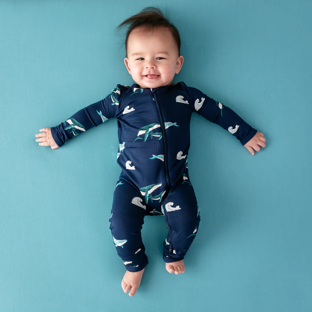 Zippered Romper in Humpback | Kyte BABY