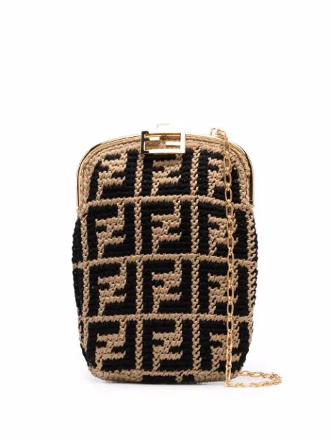 Baguette crochet phone bag | Farfetch (AU)