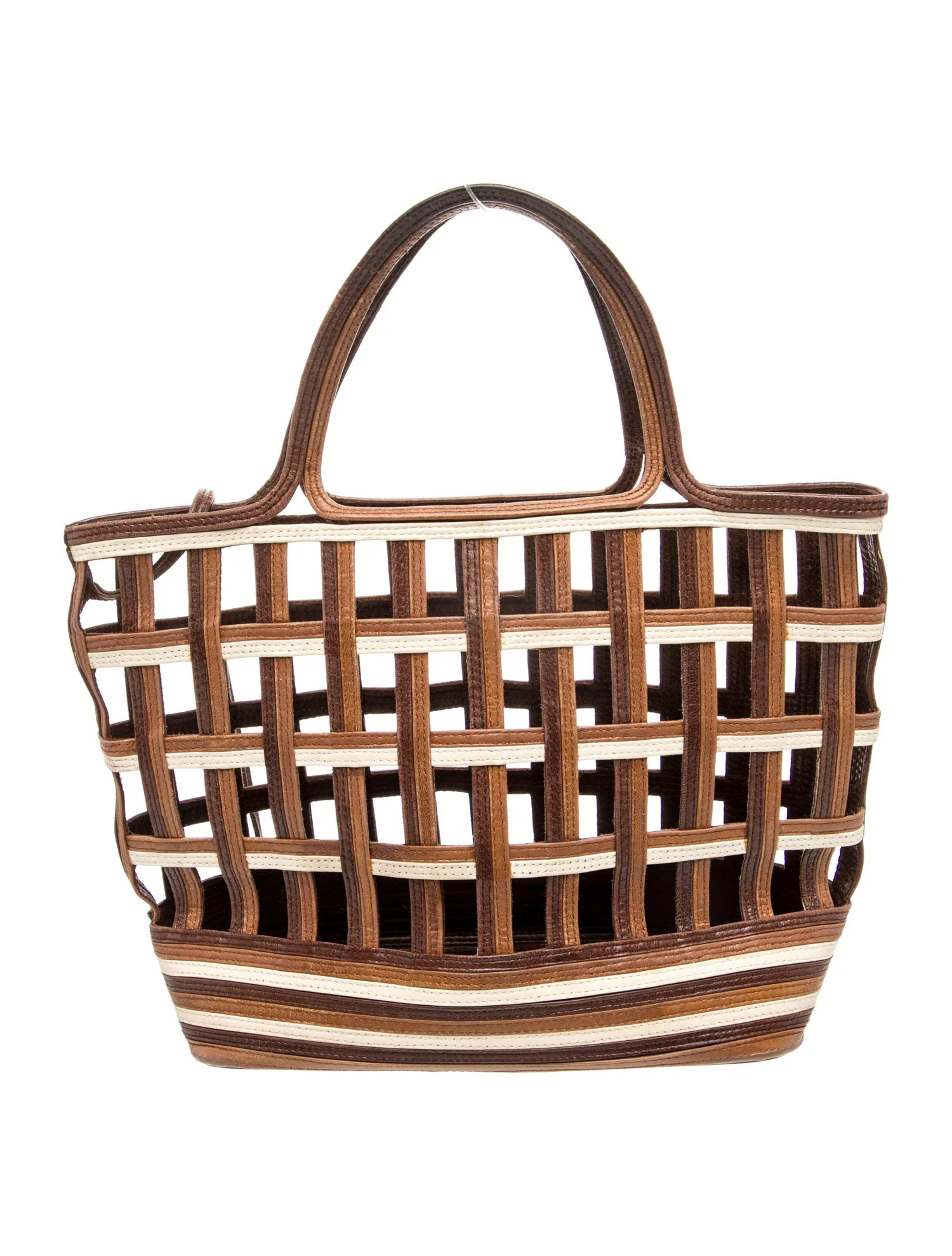 Leather Lattice Mini Vintage | The RealReal