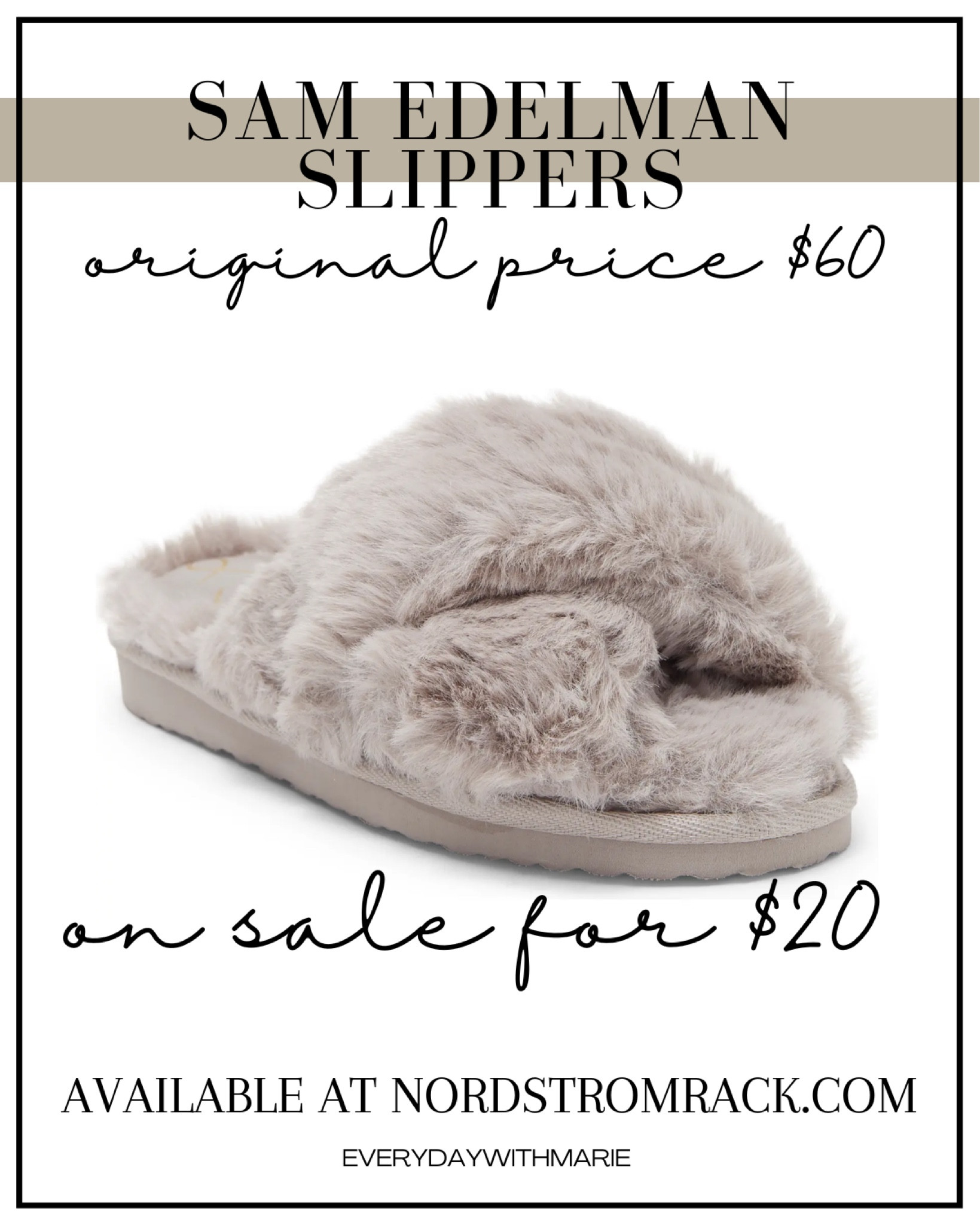 Love these slippers especially because of the hard bottom — perfect gift for her or for yourself! And they’re Sam Edelman how could you go wrong. 

#LTKGiftGuide #LTKsalealert #LTKunder50
