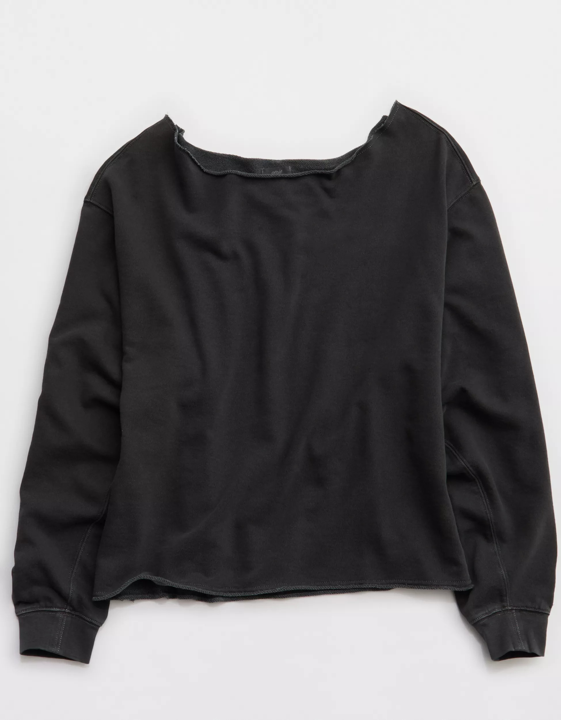 Aerie Alumni Off The Shoulder Sweatshirt | Aerie
