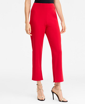 Women's High-Rise Slim-Leg Pants, Macy's Exclusive | Macy's