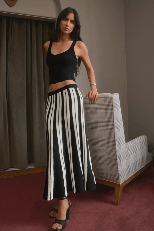 x Renee & Elisha Herbert Mix & Mingle Maxi Skirt | Cupshe US