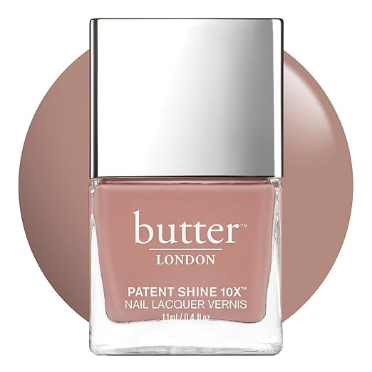 butter LONDON Patent Shine 10X Nail Lacquer, Gel-Like Finish, Chip-Resistant Formula, 10-Free For... | Amazon (US)