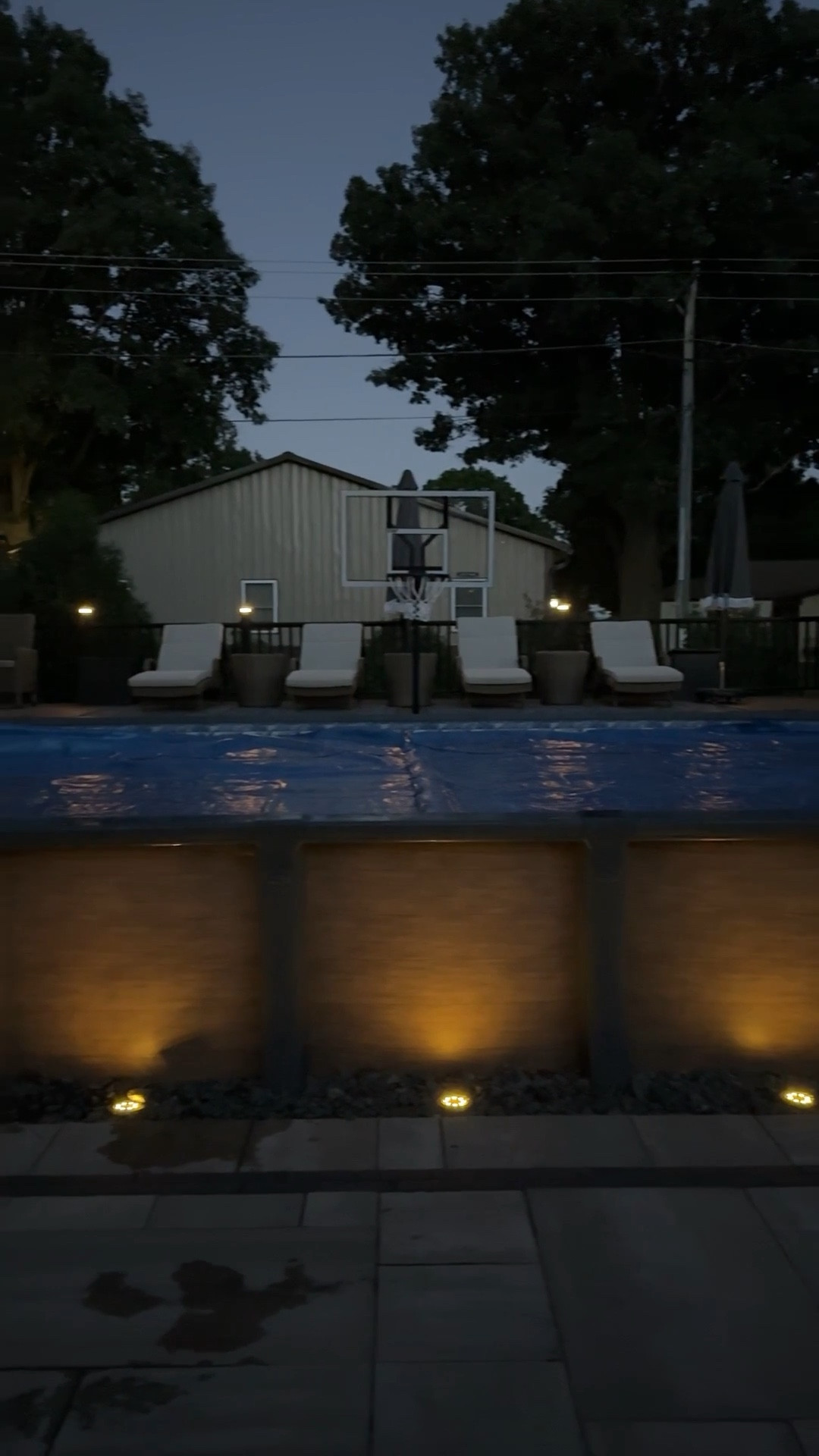 Solar Deck Lights | Above Ground Pool Deck | Stairs | Spotlight | Railing

#LTKHome #LTKSeasonal