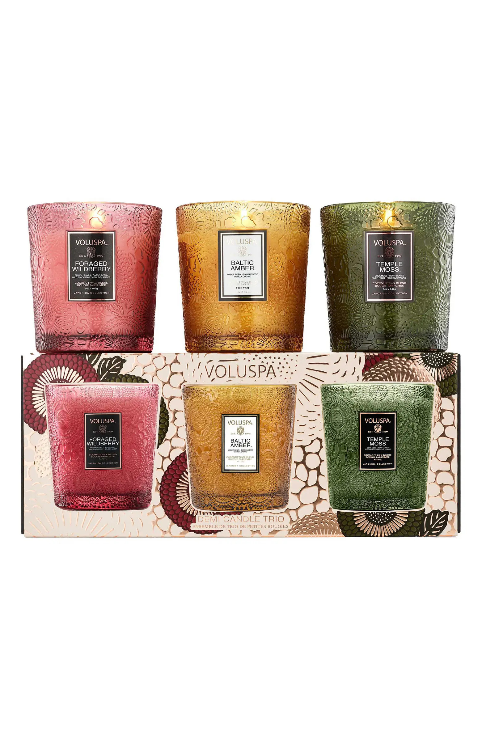 Voluspa Restoration Demi Candle Trio Gift Set | Nordstrom | Nordstrom