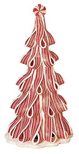 Gerson Peppermint Candy Christmas Trees with Light! (10") | Amazon (US)