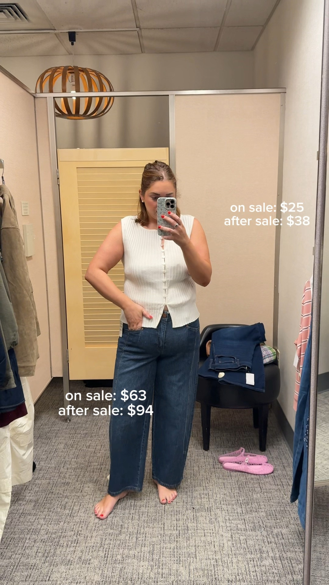 Nordstrom anniversary sale try on! Wearing large in almost everything, but sized up to 1x in pink polo, size 12 in red long sleeve dress, and xl in suede jacket but it runs really big! Size 14 or 33 in jeans

#LTKMidsize #LTKPlusSize #LTKSaleAlert