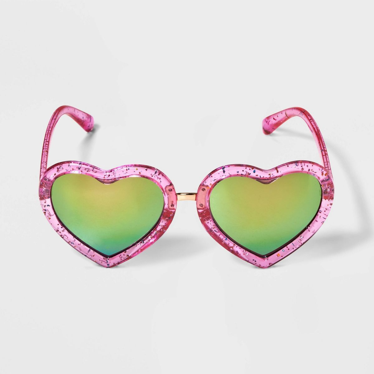 Toddler Girls' Heart Sunglasses - Cat & Jack™ Pink | Target
