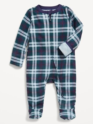 2-Way-Zip Printed Sleep & Play Footed One-Piece for Baby | Old Navy (US)