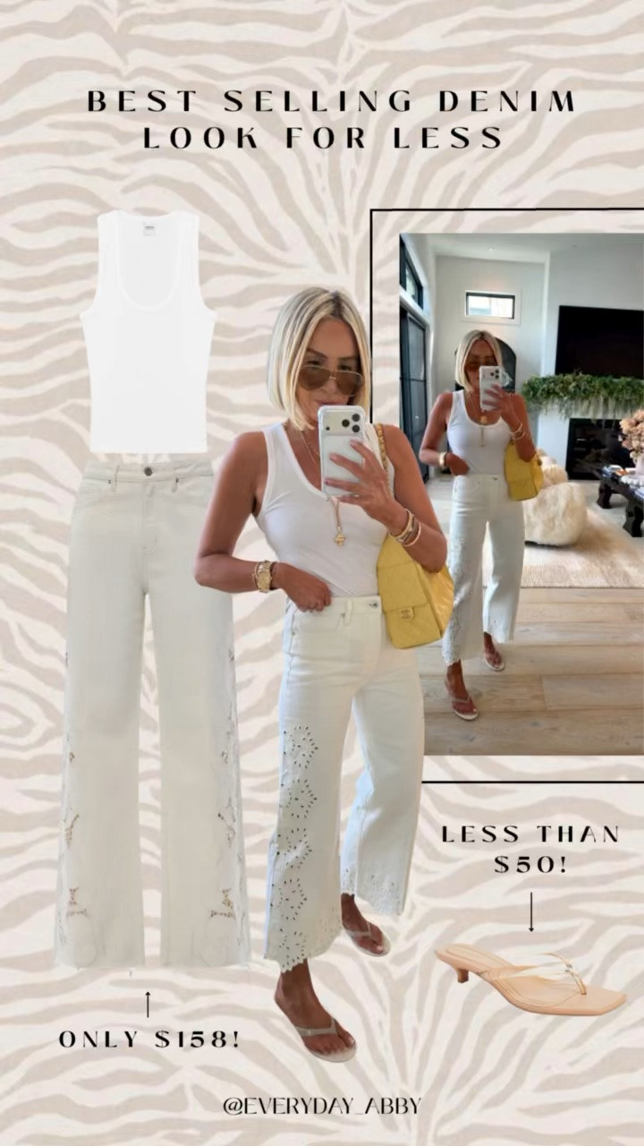 You ladies loved these jeans, so I found a look for less! Super affordable and give the same vibe for only $158 🔥🔥

#LTKgrwm #LTKootd