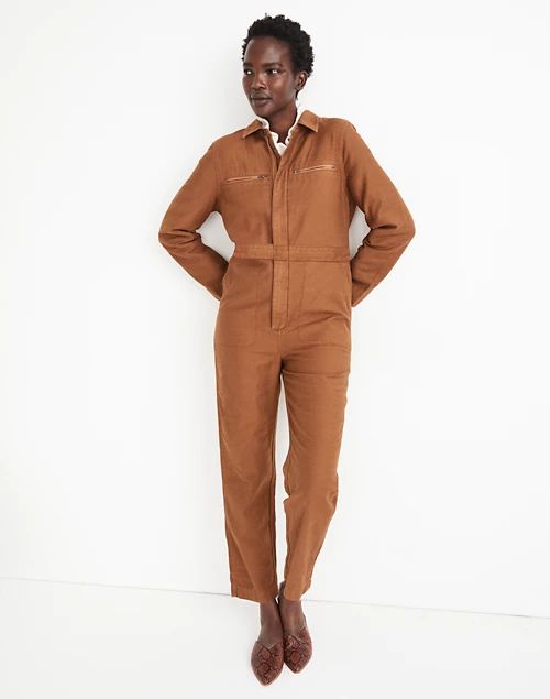 Zip-Pocket Coverall Jumpsuit | Madewell