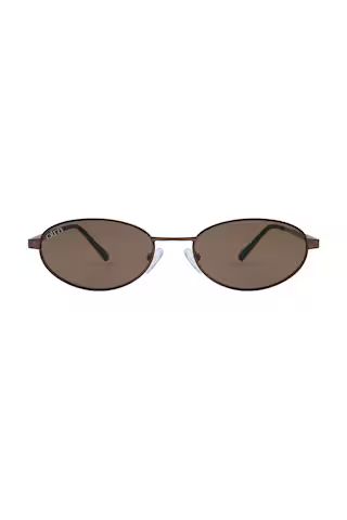 Otra Rosie Sunglasses in Chocolate from Revolve.com | Revolve Clothing (Global)